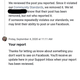 I reported my ex’s comment to Facebook for inciting violence.